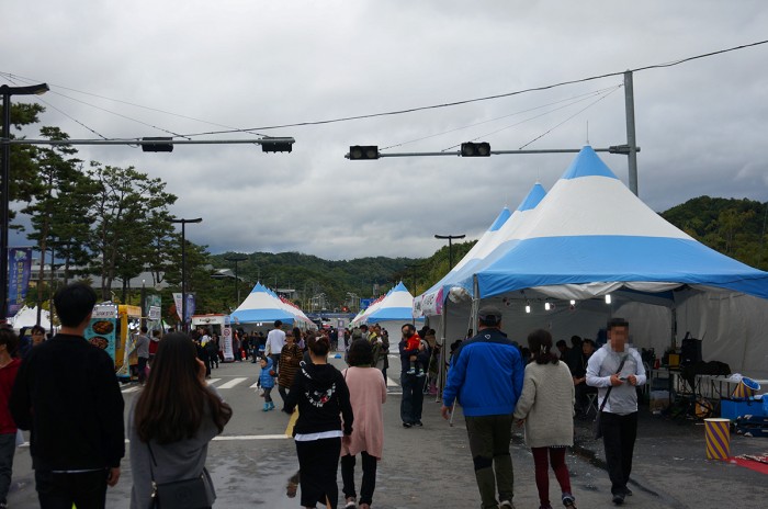2018제천한방바이오박람회 10월6일 이제 비가 그친 뒤 많은 분들이 찾아주신 모습
